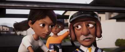 Turn us around, turn us around. - Gracie & Pedro: Pets to the Rescue