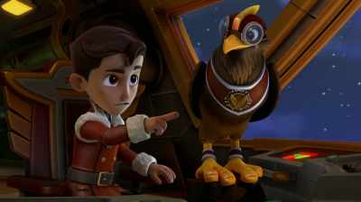 Turn us around. We'll scare her
off once and for all. - PAW Patrol: Jet To The Rescue