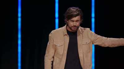 Turning up to the gym
in the same packaging as a sausage roll? - Jack Whitehall: Settle Down