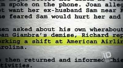 TURNS OUT, HE'S GOT
A CAST-IRON ALIBI. - The Lake Erie Murders