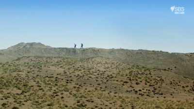 Turns out mud suncream
isn't too comfy, - From Russia to Iran: Crossing Wild Frontier