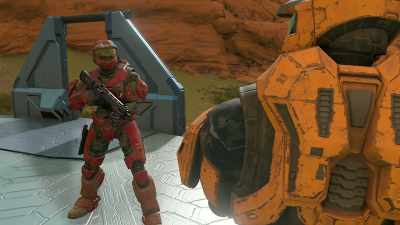 Turns out Sarge had
an entire room filled with them - Red vs. Blue: Restoration