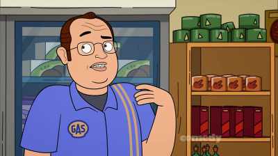 Turns out that soda
hadn't been approved - Corner Gas Animated
