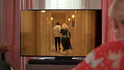 [TV characters indistinctly] - The Christmas Charade
