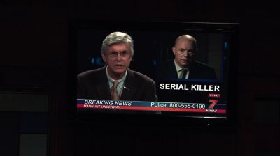 (tv playing inaudibly) - The Mentalist