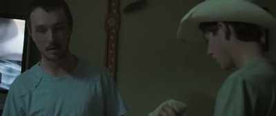 (TV PLAYING INDISTINCTLY) - The Rider