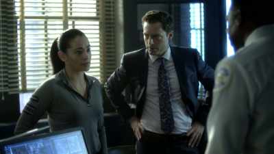 [TV playing quietly] - APB