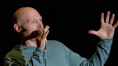 TV started getting bigger.
It's looking like it's gonna fall on me. - Bill Burr: Live at Red Rocks