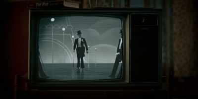 [TV turns on] - The Penguin