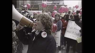 TWA employees confronting
a bottom-line businessman. - Icahn: The Restless Billionaire
