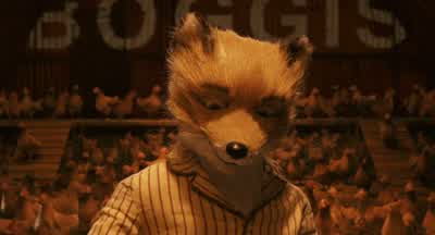 SlNGlNG 'Bout a handsome little fox Let me sing you folks a yarnHey diddle dee daddle da doddle do doodle dum'Twas a splendid little fellaFull of wit and grace and charmSay zippy zee zappy za yappy yo google gumLike any little critter needing Vittles for - Fantastic Mr  Fox