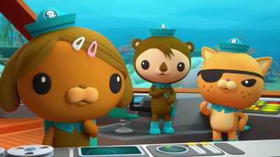Tweak, what are you doing
with the Captain's Octo Compass? - Octonauts and the Caves of Sac Actun