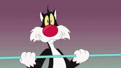 [Tweety] Oh, hey Puddy!
Are you on a high wire? - Looney Tunes Cartoons