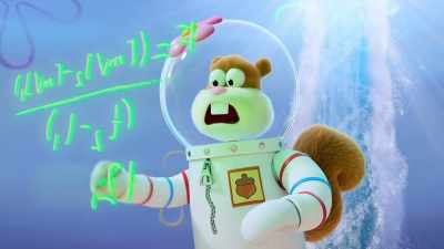 Twelve thousand metric tons of pressure! - Saving Bikini Bottom: The Sandy Cheeks Movie