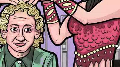 Twelve years old,
I had a breast in this ear, - Hollywood Dreams & Nightmares: The Robert Englund Story