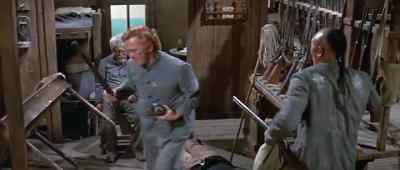 Twenty-five acres shot to hell! - There Was a Crooked Man