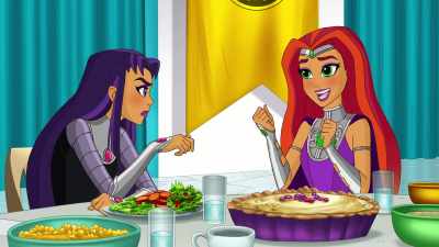 Twenty-four hours of the togetherness - DC Super Hero Girls: Intergalactic Games