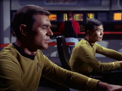 Twenty seconds
to Neutral Zone, sir. - Star Trek