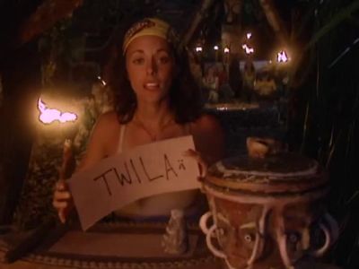 Twila, my vote's for you.        - Survivor