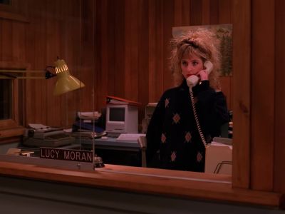 Twin Peaks Sheriff Station,
this is Lucy speaking. - Twin Peaks