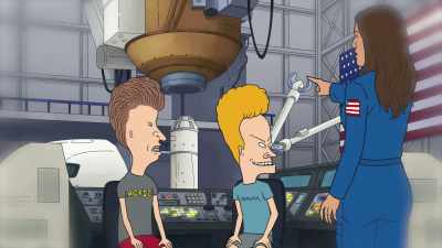 [twinkling chimes] - Beavis and Butt Head Do the Universe