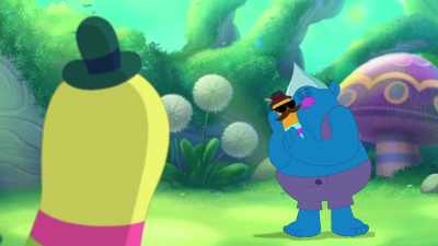 [Twins panting] - Trolls: The Beat Goes On!
