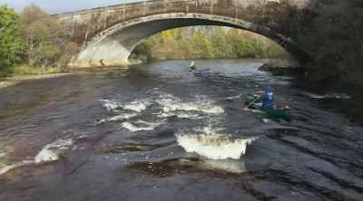 Twisting its way
through the ancient mountains, - World's Most Scenic River Journeys