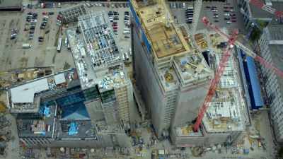 Two are almost complete,
but one has a way to go. - Europe From Above