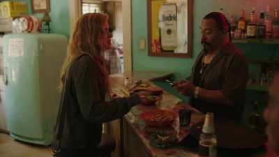 Two bourbons. Dos. Double. - Sharp Objects