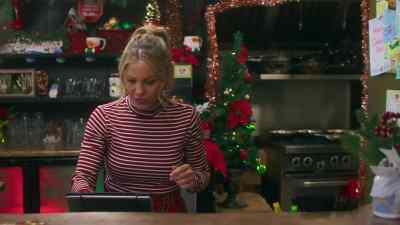 Two burgers,
two fries, two side salads. - A Christmas Less Traveled