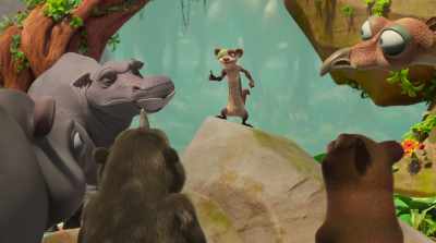 - Two by two, one by three, five by nine.
- [chattering] - The Ice Age Adventures of Buck Wild