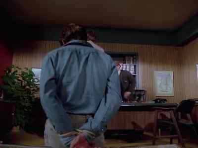 Two cops just walked in.
They want to talk to you. - The Streets of San Francisco