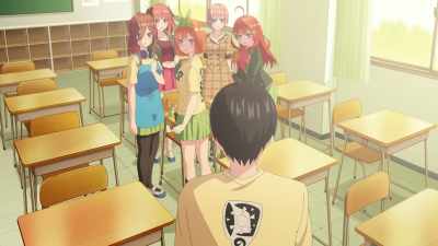 Two days left
before Uesugi giving the answer. - The Quintessential Quintuplets Movie