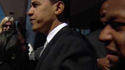 Two Democratic
presidential contenders, - Obama: In Pursuit of a More Perfect Union