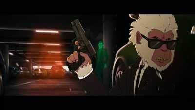 Two dudes, two fates,
one awesome ride. - Marvel's Hit-Monkey