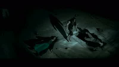 Two figures had ridden here. - Watchmen