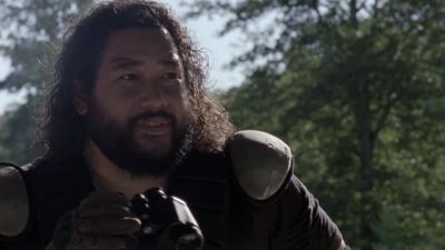 Two guards. - The Walking Dead