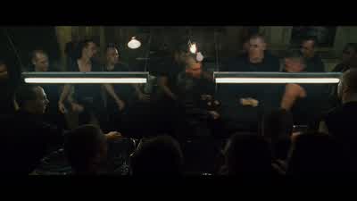 Two gunshot wounds coming through! - Fight Club