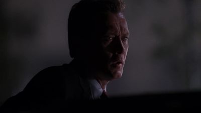 (two gunshots in distance) - The X-Files