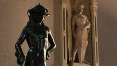 Two heroic statues made
by the same artist, - Lost in Florence