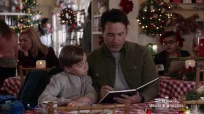 Two little ovals
for the eyes, - A Bramble House Christmas