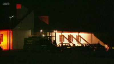 Two men burst into a bar,
but their machine gun jammed. - Once Upon a Time in Northern Ireland