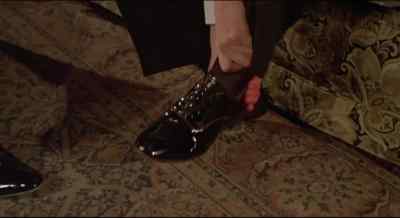 Two minutes are all
that Doyle needs. - Death on the Nile