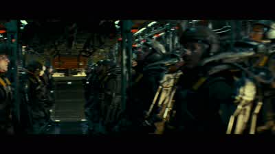 Two minutes to dropIt's all right to be scaredRemember there's no courage without fear - Edge of Tomorrow