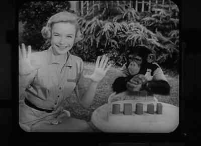 Two minutes and ten seconds.
How's that, Hans? - Bedtime for Bonzo