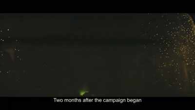 Two months
after the campaign began... - City of Ghosts