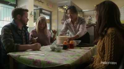 - Two order dumpling,
one order chicken feet soup. - Angry Angel