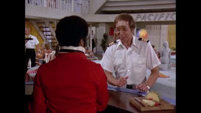 Two pina coladas, my good man. - The Love Boat