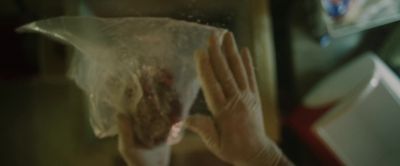 Two plastic bags in the freezer. - Dahmer – Monster: The Jeffrey Dahmer Story