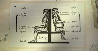 Two short legs, long, long torsos,
throwback to yeti. - Struggle: The Life and Lost Art of Szukalski